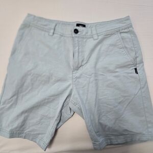 O'Neill Men's Light Gray Flat Front Shorts